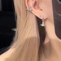 Viviennely Westwoodly Earrings Female Minority High Sense REINA Earring Simple Earrings