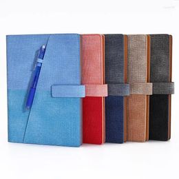 Erasable Black Notebook Rocketbook Notepad Leather Diary A5 Office School Supplies Drawing Horizontal Blank Festival