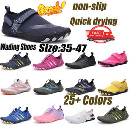 2024 Quick-Drying Summer Water Shoes Unisex Seaside Beach Sock Barefoot Sneakers Men Swimming Upstream Sports Diving Aqua Shoes Women