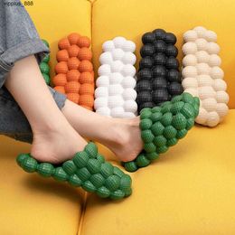 Latest slippers Summer Cool Comfort Bubble shoes Fashion Slideshow Breathable Home massage Foot bed for men and women