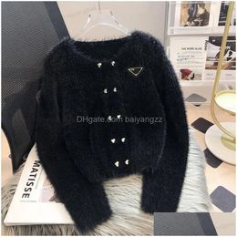 Women'S Sweaters Designer Sweater Women Fashion Knitted Casual Cashmere Cardigan Warm And Sexy Woollen Drop Delivery Apparel Womens Cl Dhuv6