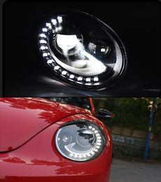 Car Head Light Assembly for VW Beetle LED Daytime Running Headlight 2013-2021 Turn Signal High Beam Projector Lens