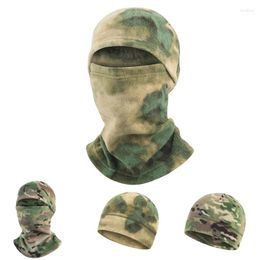 Berets Military Tactical Balaclava Beanies Caps Full Face Set Unisex Winter Keep Warm Outdoor Hunting Camouflage Riding Windproof Mask