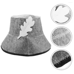 Berets Soft Fisherman's Felt Sauna Hat High Quality Portable Water Absorption Insulate