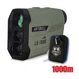 ARTBULL Golf Laser Rangefinder 1000M 650M Telescope with Flag-Lock Slope Pin Distance Metre for Hunting Monocular 240111