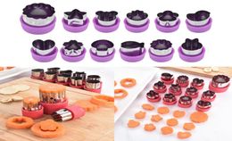 Pieces Cookie Cutters Vegetable Cutter Shapes Set Baking Stainless Steel Pastry Tools6982959