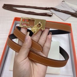 belt 15 MM woman belt designer real calfskin made brass gold plated retro gold plated popular Factory direct 030