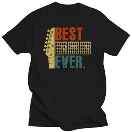 Men's T-Shirts Mens B Guitar Dad Ever Shirt sic Vintage Faers Day Gifts TShirtsyolq