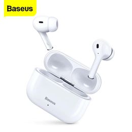 Earphones Baseus W3 Headphones True Wireless Bluetooth 5.0 Earphone with Mic TWS Fone Noise Reduction Hifi Earbuds Encok Gamer Headset Pro