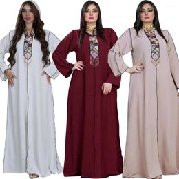 Ethnic Clothing Red White Pink Hooded Dress Wedding Party Traditional Robe Women's Jalabiyat Ramadan Muslim Gift Caftan Moroccan Oversize