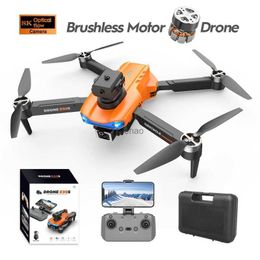 Drones New E99S RC Drone 5G WiFi FPV 360 Laser Obstacle Avoidance 8K HD Dual Camera Brushless Motor GPS Return RC Quadcopter Drone Toy