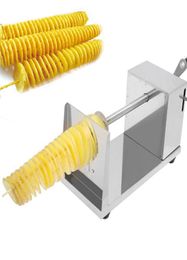 Manual Stainless Steel Potatoes er Slicer Potato Cutter Spiral Cutting Machine French Fry Tornado Potato Tower4033869