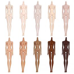 MENGF Joints Movable Doll Body Super Model Figure For FR Heads White Beige Brown Coffee 28cm Collection Toys 240111