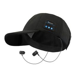 Headphone/Headset New Sport Bluetooth Headphone, Unisex Fashion Baseball Cap Hat With Headlight, Wireless Speaker Earphone Headset With Mic
