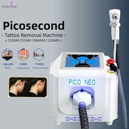 2024 Portable Pico Laser Machine Tattoo Removal Skin Tightening Device Speckle Removal Skin Rejuvenation Equipment Free Shipping