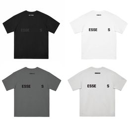 Essentialstshirt mens 디자이너 티셔츠 남자 tshirts 여자 셔츠 100%면화 거리 힙합 짧은 슬리브 tshirt 편지 인쇄 부부 Mans Asian size s-xl tees