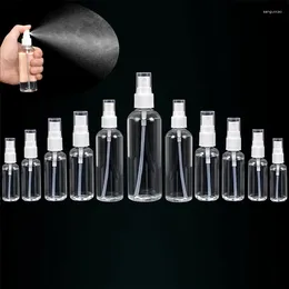 Storage Bottles 50Pcs 10ml-120ml Empty Portable Clear Plastic PET Fine Mist Spray Travel Sprayer Containers For Essential Oils Perfume