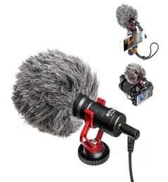 Microphones BOYA BYMM1 MM1 Video Record Microphone For DSLR Camera Smartphone Osmo Pocket Youtube Vlogging Mic Android Phone2464397