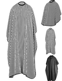 Trendy Popfeel Excellent Quality Striped Salon Hair Cutting Cloth Barber Cape Hairdressing Brand Aprons3785684