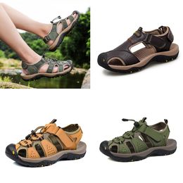 2024 Sandal Flats Shoes mens Women's Designer Outdoor Slipper Flat Bottom Comfort Sand Beach Sandals big size 38-48