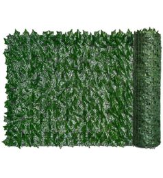 Fencing Trellis Gates Artificial Hedge Green Leaf Ivy Fence Screen Plant Wall Fake Grass Decorative Backdrop Privacy Protection5414388