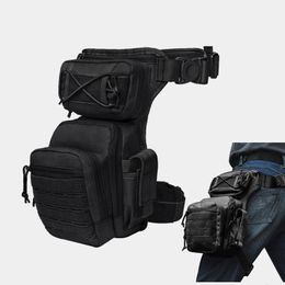 Tactical Waist Leg Bag Men's Outdoor Hunting Riding Camping Trekking Military Laser Fishing Bags Molle Shoulder Sport Fanny 240111