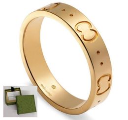 2024 Mens Ring gold rings for women love ring Steel Band Gold Silver Rose gold Love Ring Fashionable Unisex Couple Rings Designer Jewelry for Womens luxury ring box