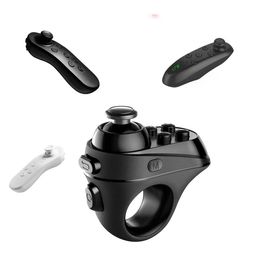 Game Controllers Joysticks R1 Mini Ring Bluetooth4.0 Rechargeable Wireless VR Remote Game Controller Joystick Gamepad for Android 3D Glasses r57