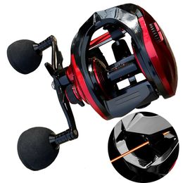 REEL 15 Kg Professional Fishing Reels Baitcast Reels Big Game Baitcasting Jigging Fishing 81 BB 6.4 1 Magnetic Brake Sea Bass 240112