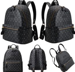 2024 latest PU leather backpack rucksack female men backpack handbags designer backpacks fashion casual women small schoolbag style