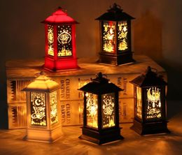 LED Ramadan Lantern Wind Lights Decor For Home Eid Mubarak Islamic Muslim Party Decor EID Al Adha Kareem Gifts212t4665729