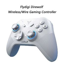 Game Controllers Joysticks Flydigi Direwolf Wireless/Wired Gaming Controller Bluetooth Hall Lineness Function Controller for Windows PC Nintendo Switch