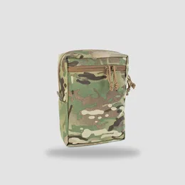 Hunting Jackets Outdoor Tactical SS GP Vertical Zipper Sundry Bag MOLLE 119 Back Plate