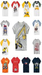 2020 Kids Tshirt for Boys T Shirt Car Cartoon Pattern Tops Child Tshirts for Girls Kids Boy Tshirt Kids Fashion Tees9976396