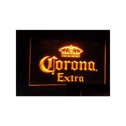 Led Neon Sign B42 Corona Extra Beer Bar Pub Club 3D Signs Light Home Decor Crafts Drop Delivery Lights Lighting Holiday Dh3Kd