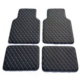 Floor Mats & Carpets Wlmwl General Leather Car Mat For Peugeot All Model 4008 Rcz 308 508 301 3008 206 307 207 2008 408 5008 607 Acces Dh7Xl