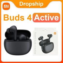 Headphones Wireless Earphones Xiaomi Redmi Buds 4 Active Bluetooth Headsets Good Sound Bass for Office MusicInEar Earbuds IP54 Waterproof