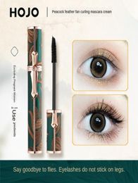 HOJO Mascara Peacock Feather Fan Curling Waterproof Sweatproof Nonsmudge Slim Long Curl Lasting Eyes Makeup 08702344760