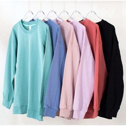 lululemensly Perfectly Oversized Women's Crewneck Sweatshirt Tops Streetwear Women Baggy Sweater Sweatshirt Winter lululy high quality