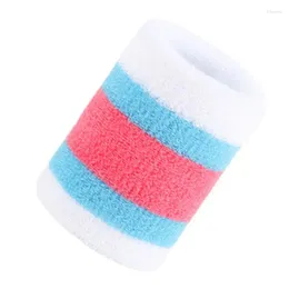 Wrist Support Sweat Bands Wristbands Women Sweatband Sports For Working Out Exercise Tennis Basketball Running Cloth Athletic