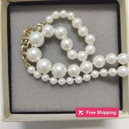 Beaded Necklaces Designer Chain Necklace New Product Elegant Pearl Necklaces Wild Fashion Woman Necklace Exquisite Jewelry Supply MNM2