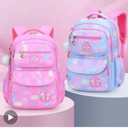 Backpack School Bag Class Schoolbag For Teenagers Children Girl Waterproof Child Kid Pink Cute Kindergarten Garden Kawaii Kinder 240111