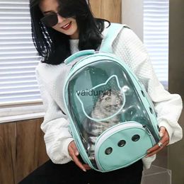 Cat Carriers Crates Houses Oxford Cloth for Small Dog Accessories Breathable Pet Travel Carrier Cats Space Capsule Bag Backpackvaiduryd