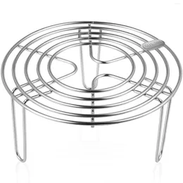 Double Boilers Egg Steamer Cooking Rack Stand Air Fryer Baking Tool 304 Stainless Steel Cooling Tools