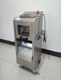 by sea Stainless steel double cutting machine commercial meat slicer cutter multifunctional electric meat diced minc1978476