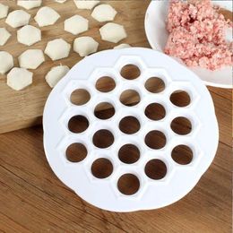 Baking Moulds Ravioli Dumpling Maker Mould Dough Pelmeni Press Mould Kitchen Accessories Making Tools 19 Hole Dumplings DIY