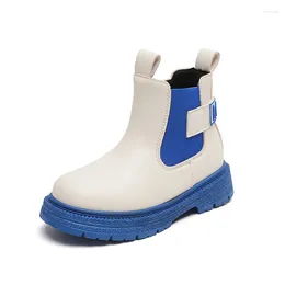 Boots Autumn Winter Children's Fashion Casual Style Princess Leather Short Boys Girls' Shiny