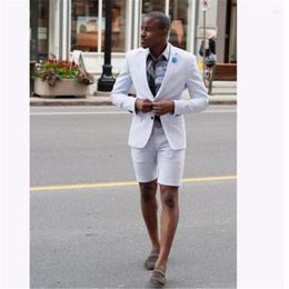Men's Suits Summer Style Wedding Men With Short Pants Fashion Elegant Business Terno Masculino Mens Groom Wear Sets