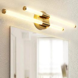 Wall Lamps Modern Led Lamp 85-265V Nordic Creative Minimalist Gold/Black/Silver/Mirrored Light Suitable Living Room Bedroom Lighting