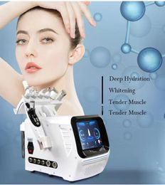 High quality beauty facial smart ice blue skin care machine 7 in 1 facials h2o2 oxygen facial machine